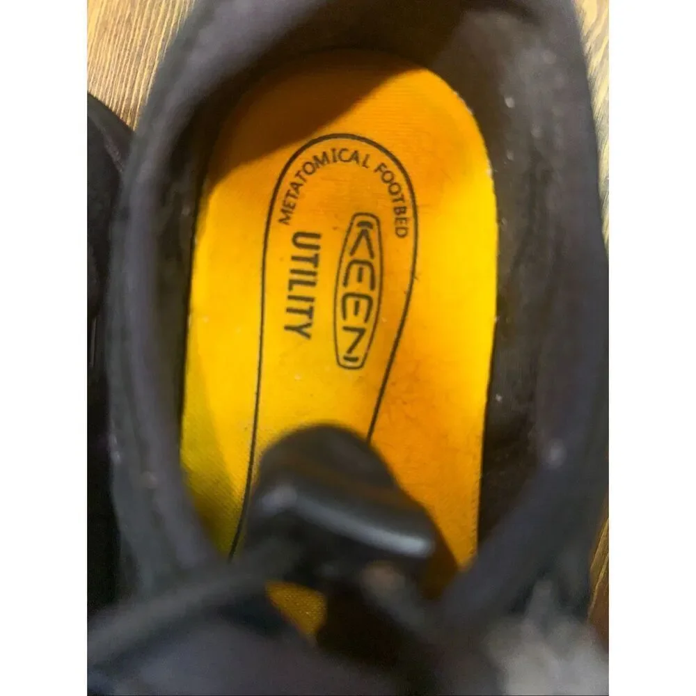 KEEN Utility Men's Atlanta Cool II Steel Toe work shoes size 7 EE oil water resi
